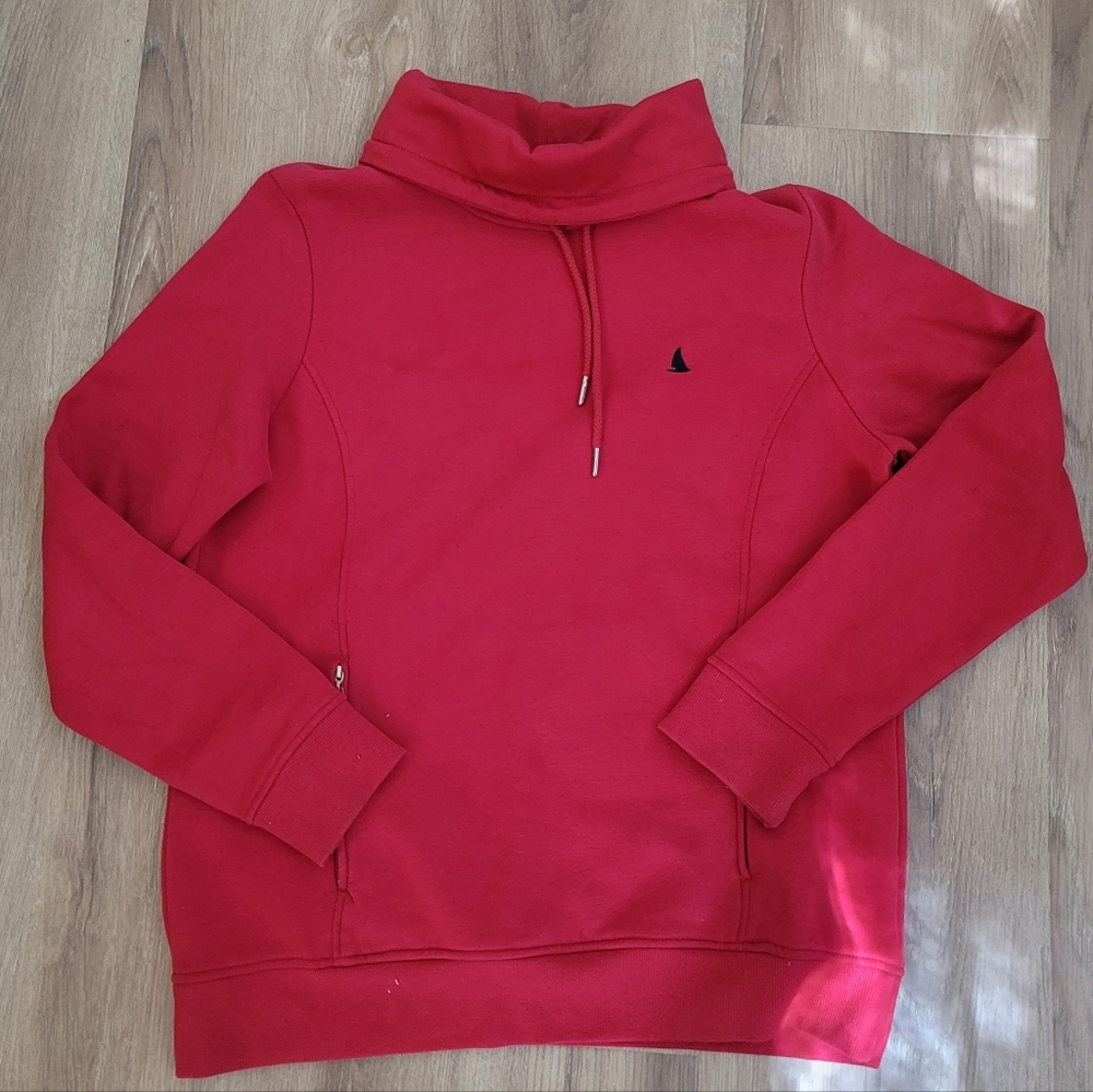 Musto Red Pullover Sweatshirt with Sailing Logo 10